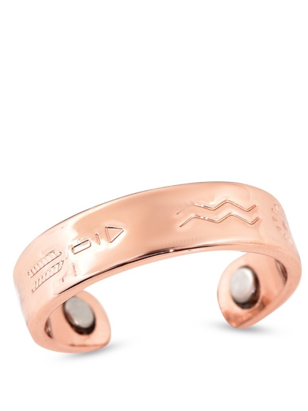 Open Shank Tribal Magnetic Ring